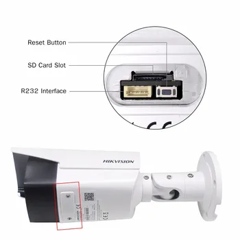 Hikvision DS-2CD2T85FWD-I8 4k 8MP Bullet IP Kamera, PoE, Vonkajšie Nočné Videnie IR Vzdialenosti 80M, KAMEROVÝ Bezpečnostný Dohľad H. 265