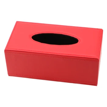 HILIFE Domov Dodávky Obdĺžnikový Tkaniva Papierový Obrúsok Box Papiera Držiak PU Kožené Tkaniva Box Domov Organizácie Proti vlhkosti