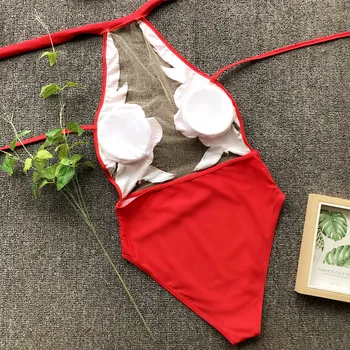 Hirigin Kvetinový Oka Patchwork Bikini Set 2019 Vysoký Pás Plavky Ženy, Nový Push Up Plavky S Vypchávkami Ženy Plavky Plážové Oblečenie