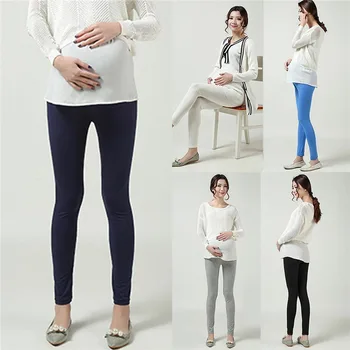 HIRIGIN Tehotné Ženy Nastaviteľné Elastické Extra Veľké Vysoký Pás Materskej Legíny