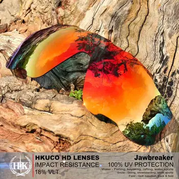 HKUCO pre Jawbreaker Polarizované Náhradné Šošovky Multicolor vysokej kvality