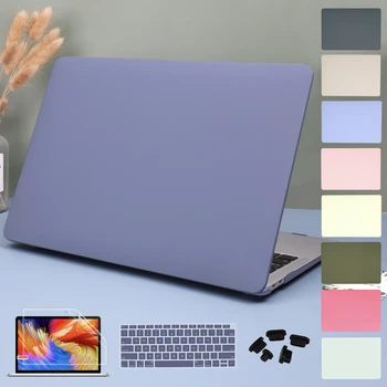 Hladký Krém Plastové Tvrdé púzdro pre MacBook Air 13 palcový 2020 A2337 A2179 A1932 A1466 Pro 13