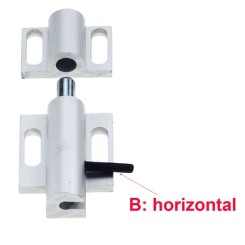 Hliníkové Dvere Dvierok s Horizontálne alebo Vertikálne Tyče Priemyselné Profil Rámu Pin Lock pre 3030 4040 Profil