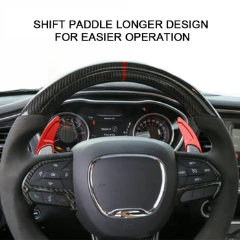 Hliníkové Volant Shift Pádlo DSG Rozšírené Shifter Výbava pre Dodge Nabíjačku 2016 2017 2018 2019