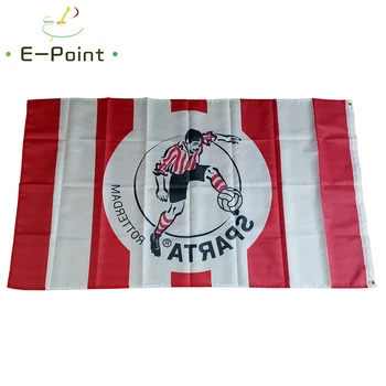 Holandsko Sparta Rotterdam FC 2ft*3 ft (60*90 cm) 3 ft*5 ft (90*150 cm) Veľkosť Vianočné Dekorácie pre Domov Vlajky Zástavy Dary