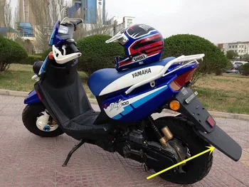 Honglue Pre YAMAHA 4VP BWS100 Motocykel, Skúter Zadnej špz Rozšírenie Zadný blatník Zadný klapka