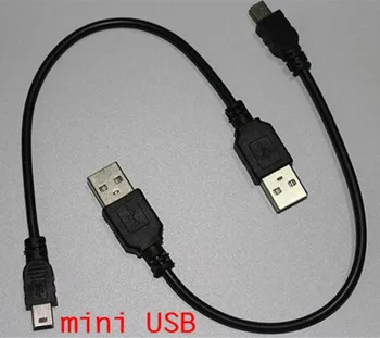Hoqueen 50pcs * Mini USB Kábel Mini USB na USB Rýchly Dátový Nabíjací Kábel pre MP3, MP4 Prehrávač, GPS Digitálny Fotoaparát Mini USB HDD