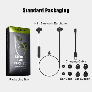 HORLIVEC H11 Bluetooth Slúchadlá IPX4 Sweatproof Nepremokavé Bezdrôtové Slúchadlá Šport Beh Headset s HD Mikrofón