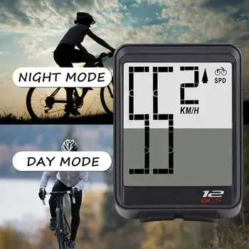 Horský Bicykel Bezdrôtový Veľký Znak Tabuľka Kódov MTB Nepremokavé Svetelný Rýchlomer počítadlo kalórií Cyklistické Doplnky