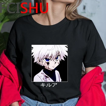 Horúce Anime Hunter X Hunter T Shirt Mužov HISOKA MOROW Grafické Legrační Karikatúra T-shirt Hip Hop Letné Tričko Streetwear Top Tees Muž