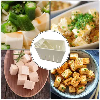 Horúce DIY Plastové Tofu Stlačte Plesne Domáce Tofu Formy Sóje Tofu, Tvaroh, Takže Formy So Syrom Handričkou Kuchyni Varenie Nástroj Se