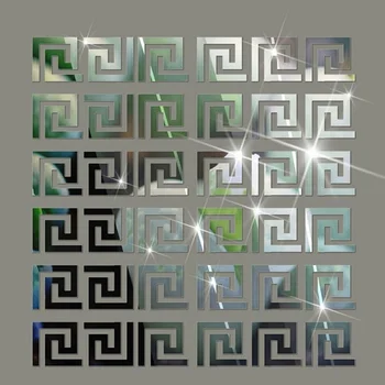 Horúce Domova Puzzle Labyrint Akryl Zrkadlo Na Stenu Odtlačkový Umenie Nálepky, Nálepky Najlepšie