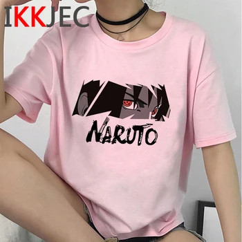 Horúce Japonskom Anime Naruto Harajuku T Shirt Mužov Unisex Pohode Uchiha Itachi T-shirt Streetwear Hip Hop Tričko Estetické Top Tees Muž
