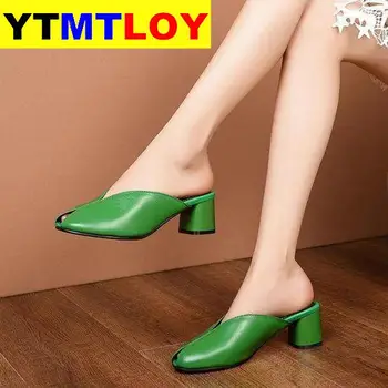 HORÚCE Platformu Kliny Sandále Pre Ženy, Ženské Bežné Vysoké Podpätky Otvorené Prst Pohodlie Ryby Úst Zapatos De Mujer Gladiator Zelená