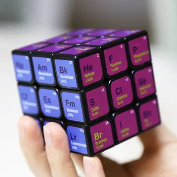 Horúce Tretej, Aby Chemické Magic Cube Periodickej Tabuľke Vzdelávania Nástroj Farebnej Tlače Kocka Vzdelávacie Hračky Pre Deti Darček K Narodeninám