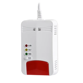 Horúce Wifi Plynový Senzor Detektor Úniku Plynu Alarm Tuya Inteligentný Život Aplikácie Smart Home Security Pracuje s Alexa Domovská stránka Google IFTTT EÚ Plug