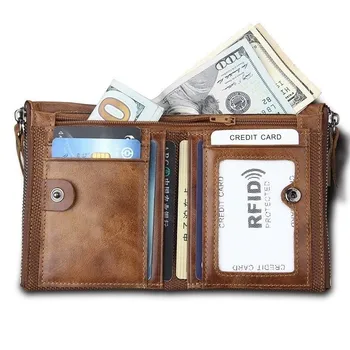 HOT PREDAJ 2020 Mince Vrecko na Zips Peňaženky Ženy Originálne Kožené Peňaženky, Kabelky Módnych Krátke Kabelku S Kreditnej Karty Držiteľ Hasp Dizajn