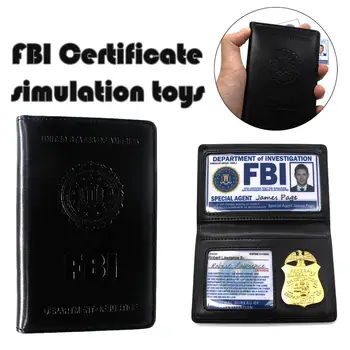 Hot Predaj Hranie Rolí Rekvizity Nadprirodzené Dekan Sam Winchester FBI Odznak Držiteľa Karty Polícia ID Karty Cosplay Nový Príchod