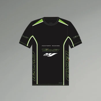 Hot predaj Módnych Bavlna Motocykel tričko Off-road Závodné Oblečenie Čierny Dres Moto GP T-shirt Racing Nosenie