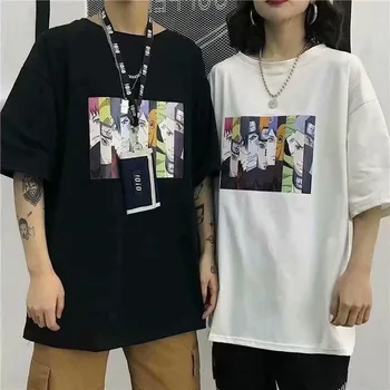 Hot Predaj Naruto Lete Cool Tričko Unisex Tričko Legrační Karikatúra T-shirt Streetwear Hip Hop Top Tees Muž Anime Tričko