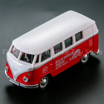Hot predaj zliatiny mini bus hračky model 1:32 diecasts & hračky