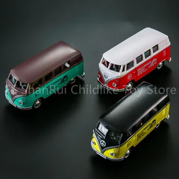 Hot predaj zliatiny mini bus hračky model 1:32 diecasts & hračky