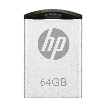 HP kl ' úč pamäť 64Gb USB Flash 2.0 v222w kovové kompatibilný systém WINDOWS/MAC veľkosť mini ultratenké