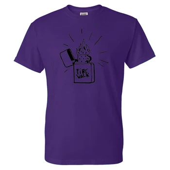 Hra Života Je Zvláštne, 2 T-shirt Muži Ženy Farbou Vytlačené Streetwear Tričko Oheň Chodiť Vzor Unisex Bežné Bavlnené Tričko Topy