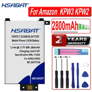 HSABAT 2800mAh 58-000049 MC-354775-05 Pre Amazon Kindle PaperWhite 2/3 KPW3 KPW2 Tab Tabliet Ebook Batérie