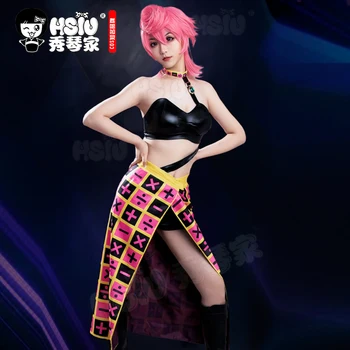 HSIU Anime radu jojo je Bizarné Dobrodružstvo Zlaté Vietor Úlohu parochňu Trish Una cosplay Oblečenie