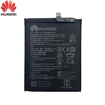 Hua Wei Originálne Náhradné Batérie Telefónu 3200mAh HB386280ECW Pre Huawei Ascend P10 Česť 9 Honor9 kontakty batérie