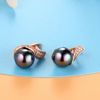 HUADIE dámske náušnice s perlami a zircons. nezvyčajné malé náušnice. šperky pre ženy. nové 2021