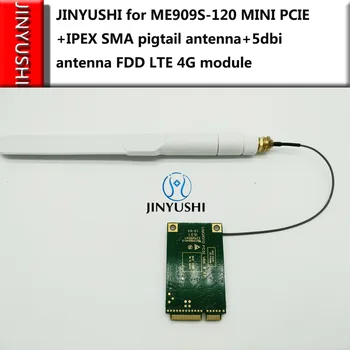 Huawei ME909S-120 MINI PCIE+IPEX SMA pigtail anténa+5dbi anténa 4G FDD LTE 4G SIEŤACH GSM Podporu GPS Modul