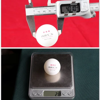 Huieson 3-Hviezdičkový Ping Pong Gule 40+mm 12 Ks Stolný Tenis Loptu Nový ABS Plast Pingpong Gule na prípravu