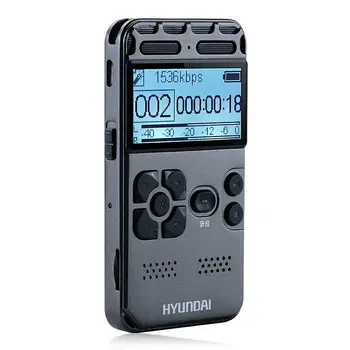 Hyundai E188 Prenosné Profesionálne Hlasový Záznamník hlasový záznam Ultra-dlhý Pohotovostný Čas, Redukcia Šumu podporuje Hifi MP3 walkman