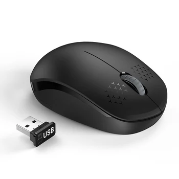 I210 Stlmiť 2.4 G Ružová modrá Bezdrôtový Prenosný Ergonomická Myš pre Stolné počítače, Prenosné počítače Bluetooth Mouses