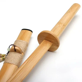 Iaidó drevený meč bambusu meč katana samuraj meč Japonského bojového umenia kendó zručností drevený meč výkon rekvizity