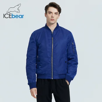 ICEbear 2020 Nové jarné pánske krátke bunda módne letu kabát pánske oblečenie vysokej kvality značky bunda MWC20706D