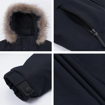 ICEbear 2020 Nové Zimné pánske Kabát Módne pánske Oblečenie Bunda s Kapucňou Značky Oblečenie MWD19626I