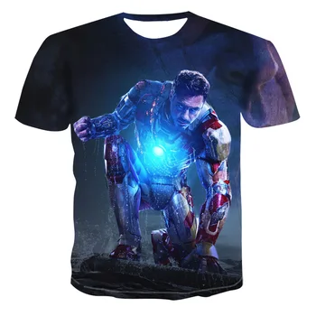 Idol charakter grafické T-shirt 3D módne pánske T-shirt príležitostné letné topy O-neck tričko chlapec oblečenie plus veľkosť streetwear