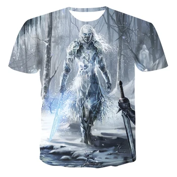 Idol charakter grafické T-shirt 3D módne pánske T-shirt príležitostné letné topy O-neck tričko chlapec oblečenie plus veľkosť streetwear