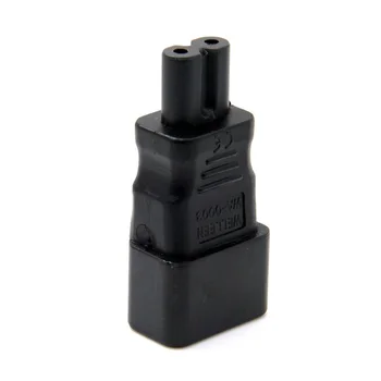IEC 320 Kanvica 3-Pin C14 Mužov C7 Žena Power Converter Adaptér Plug-Socket -Y122