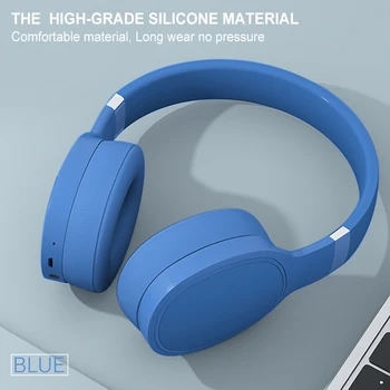IKOLE Bluetooth 5.0 Bezdrôtový Headset, Hlboké Basy HiFi Stereo Zvuk Gumy, Prenosné a Pohodlné Nosenie Slúchadiel s Mikrofónom Slúchadlá