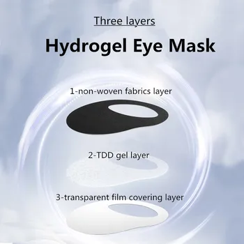 ILISYA Resveratrol Leštenie Black Očná Maska pre Tmavé Kruhy Hydratuje Očné Škvrny Opuchy Anti-aging Krémy pre Starostlivosť o Pleť