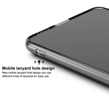 IMAK UX-5 TPU Crystal puzdro pre Apple iPhone SE2 Prípade na iPhone SE 2 Zadný Kryt Priehľadný Soft Skin pre iPhone SE 2020 Coque