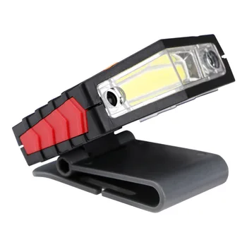 Indukčné snímače Cap Vedúci Svetlo USB Nabíjateľné Led Reflektor Svetlomet COB LED Spp Klobúk na Hlavu Lampy, potreby na Kempovanie, Rybárske Klip na Svetlo