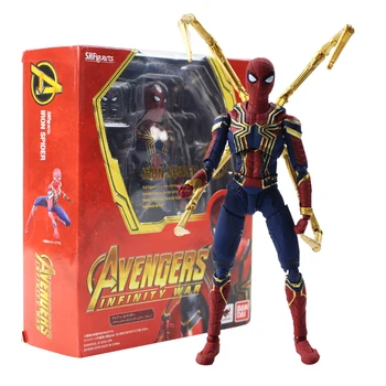 Infinity War Spiderman Akcie Obrázok Avengers Železa, Spider Man Peter Parker Model Hračka Darček K Narodeninám