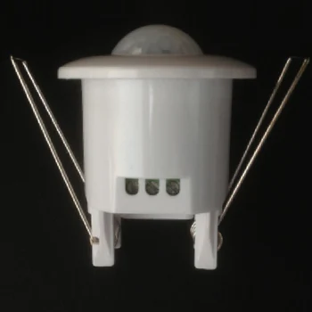 Infračervený senzor pohybu prepínač Mini 12V 220V 140/360 Stupeň Nastaviteľné Bezpečnostné Strop PIR Telo Snímača Prepínač Pre Led Pásy Lampa