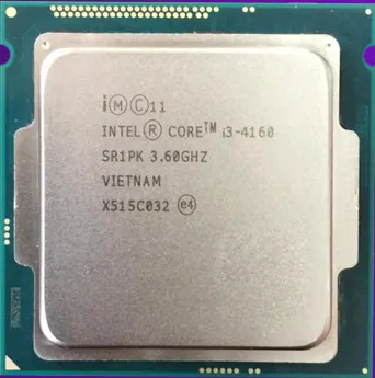 Intel Core i3-4160 I3 4160 Dual Core 3.60 GHz Haswell CPU 5 GT/s 3 MB SR1PK LGA1150 I3 4160 Procesor 4160