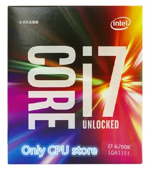 Intel NOVÉ i7-6700K Intel Core i7 6700K šiestej generácie PROCESORA LGA1151 box procesor doprava zadarmo
